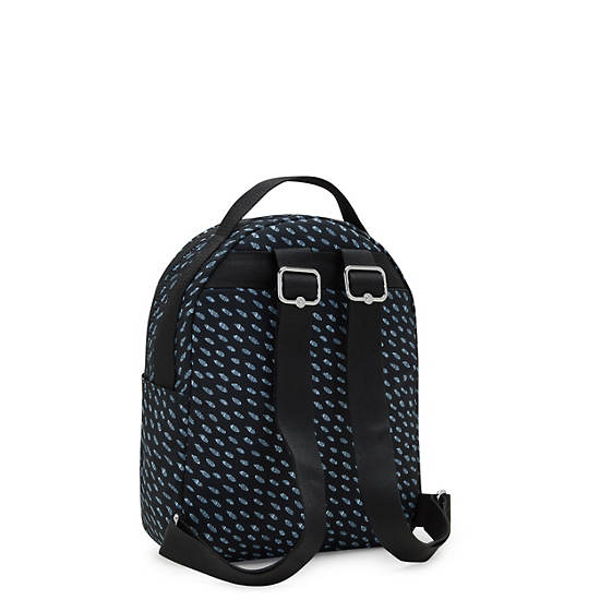 Kipling Kae Printed Rugzak Zwart | België 1623DF